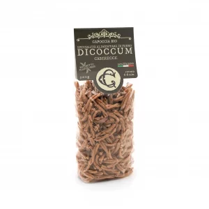 Caserecce Dicoccum - organic spelt pasta