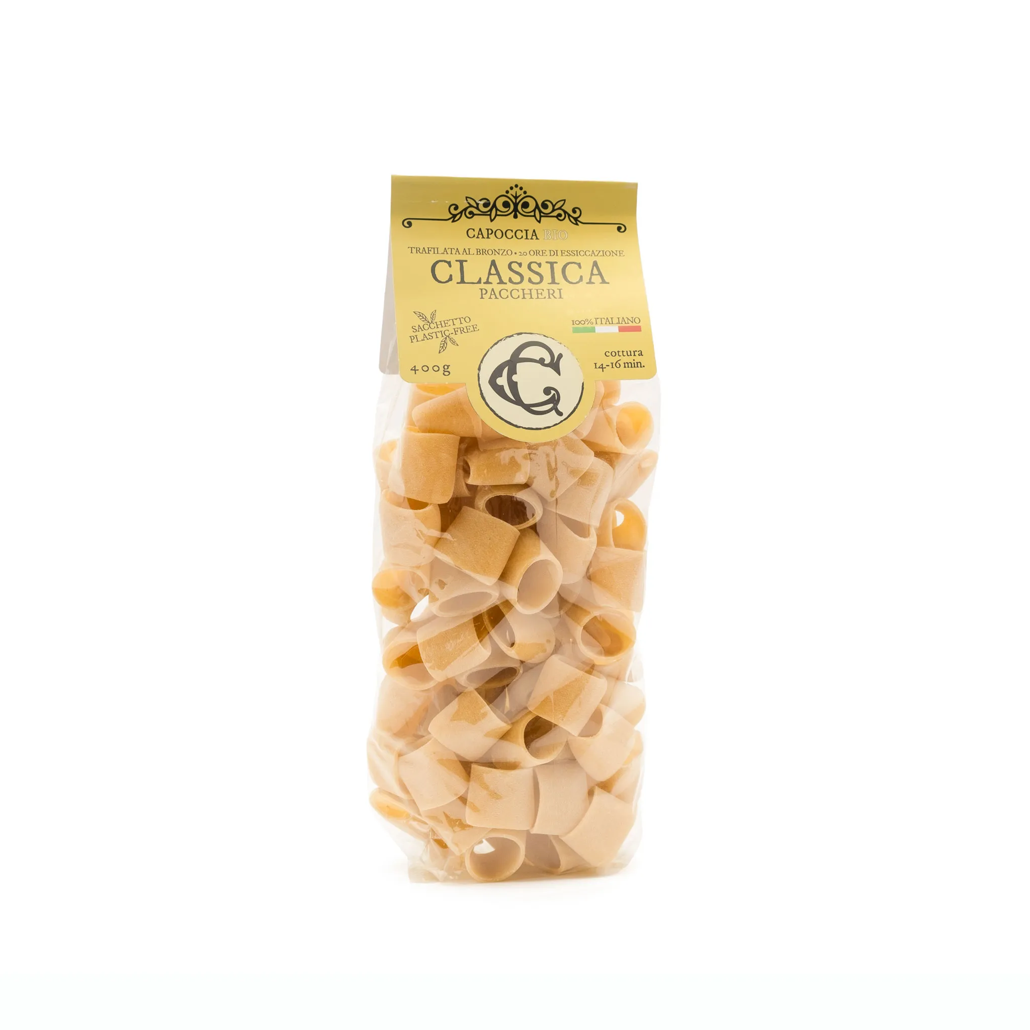 Paccheri, “Classica” Organic Pasta