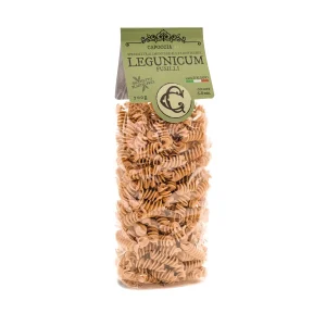 Legunicum Fusilli, organic pasta made from lentils and durum wheat