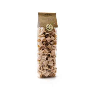 Paccheri, “Rustica” organic semi-whole wheat pasta