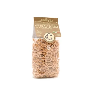 Caserecce Turanicum, organic pasta made from ancient grains.