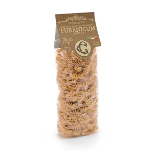 Fusilli Turanicum, organic pasta made from ancient grains.
