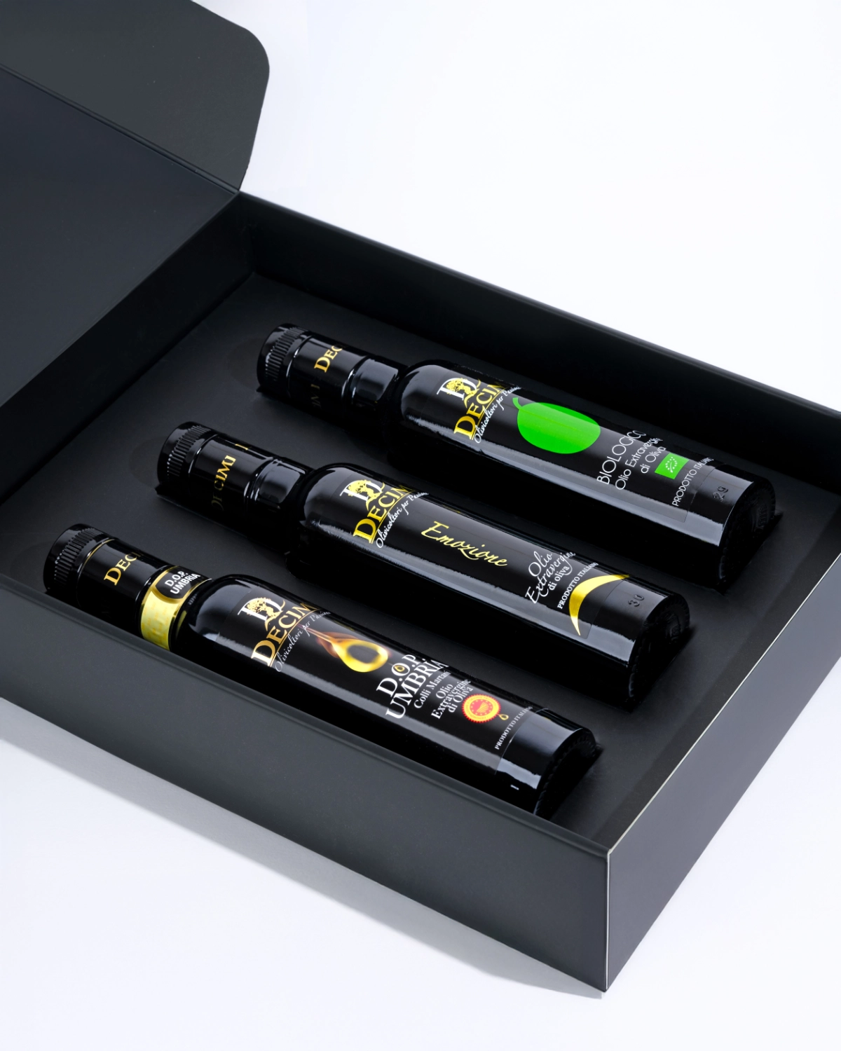 Gift Box with 3 x 250ml bottles of Decimi Oil